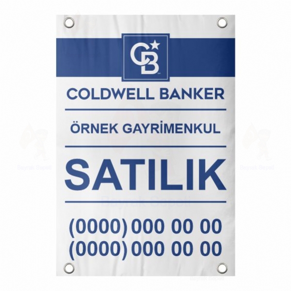 30x40 Vinil Branda Satlk Coldwell Banker Afii