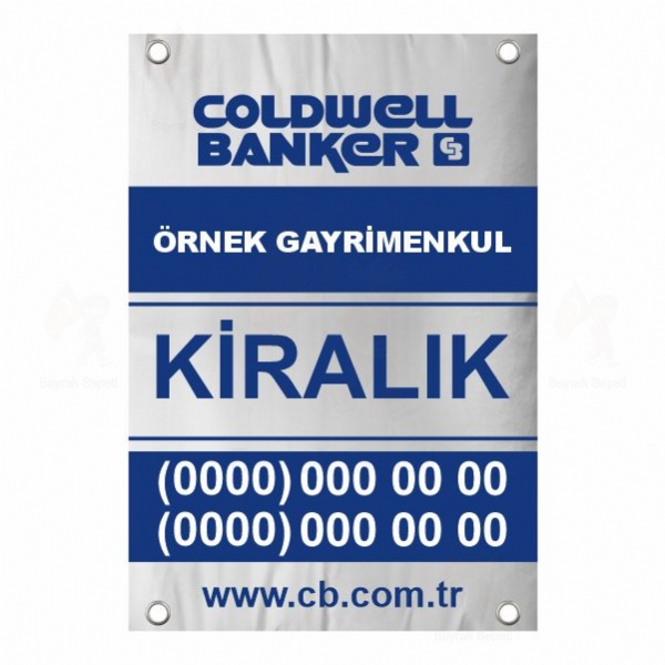 40x60 Vinil Branda Kiralk Coldwell Banker Afii