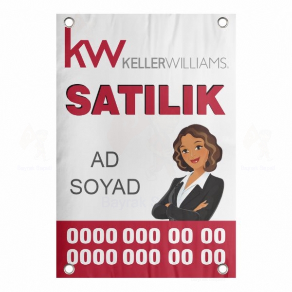 40x60 Vinil Branda Satlk KW Keller Williams Afii