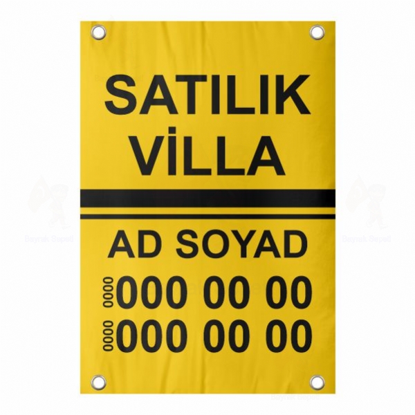 40x60 Vinil Branda Satlk Villa Afii