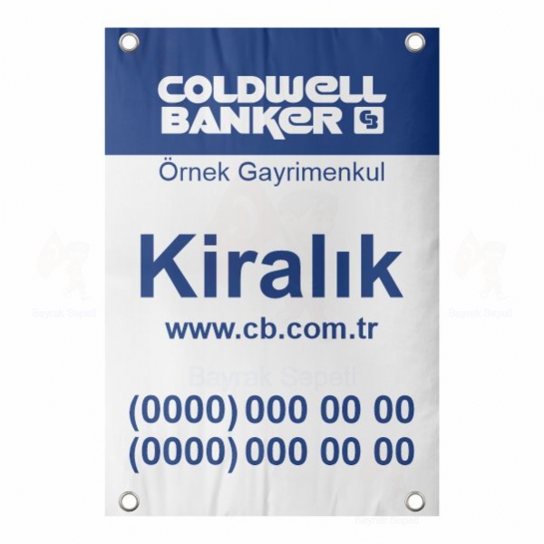 50x70 Vinil Branda Kiralk Coldwell Banker Afii