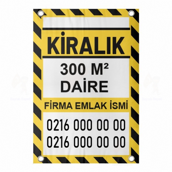 50x70 Vinil Branda Kiralk Daire Afii Satn al