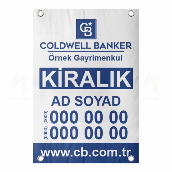 65x100 Vinil Branda Kiralk Coldwell Banker Afii