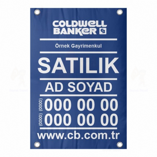 80x120 Vinil Branda Satlk Coldwell Banker Afii