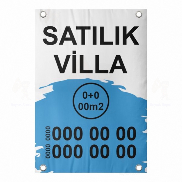 80x120 Vinil Branda Satlk Villa Afii