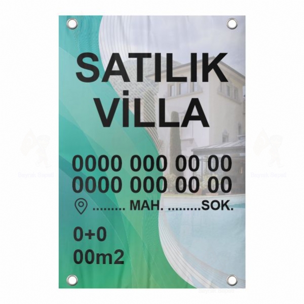 80x150 Vinil Branda Satlk Villa Afii