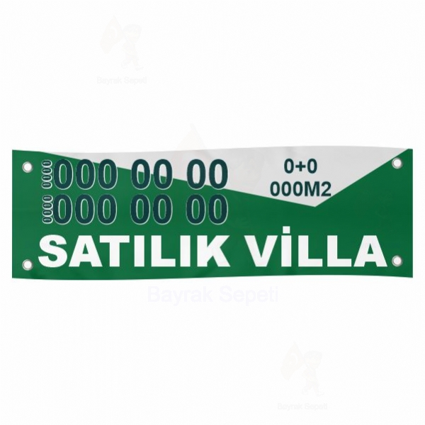 80x450 Vinil Branda Satlk Villa Afileri