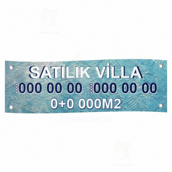 80x500 Vinil Branda Satlk Villa Afileri