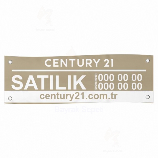 80x600 Vinil Branda Satlk Century21 Afileri Nerelerde Kullanlr