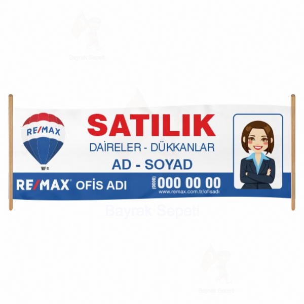 80x600 Vinil Branda Satlk Remax Afileri Nerelerde Kullanlr