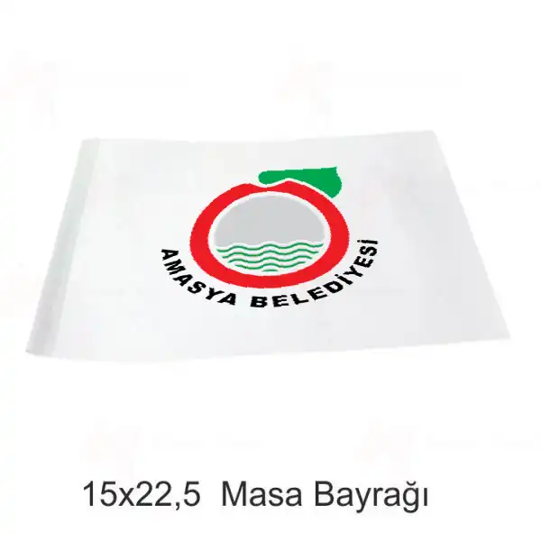 Amasya Belediyesi Masa Bayraklar