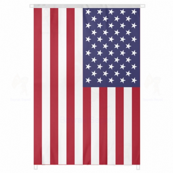 Amerika Birleik Devletleri Bina Cephesi Bayraklar