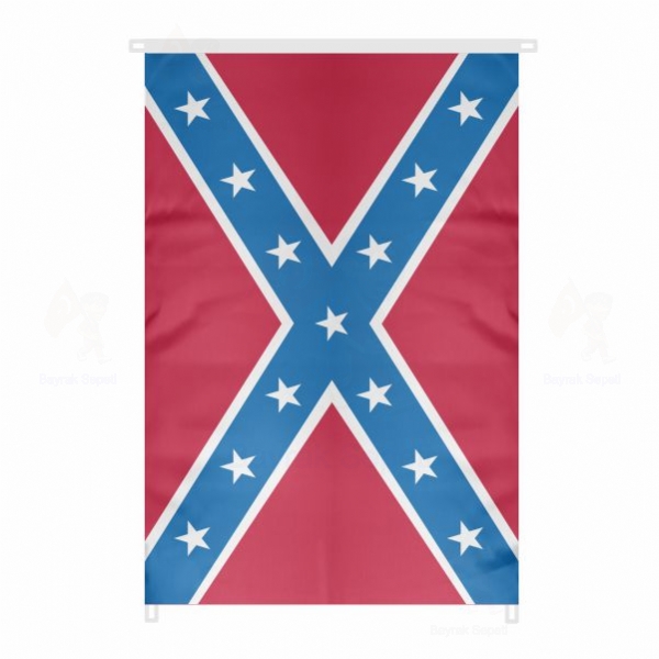 Amerika Konfedere Devletleri Bina Cephesi Bayrak Grselleri