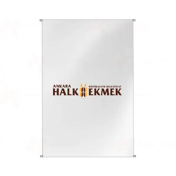 Ankara Halk Ekmek Bina Cephesi Bayraklar
