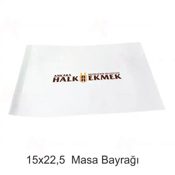Ankara Halk Ekmek Masa Bayraklar