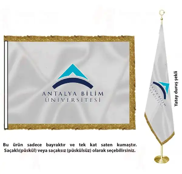 Antalya Bilim niversitesi Saten Kuma Makam Bayra