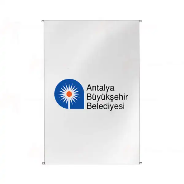 Antalya Bykehir Belediyesi Bina Cephesi Bayraklar