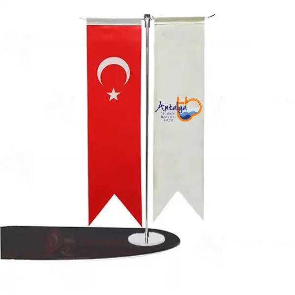 Antalya Ticaret Borsas T Masa Bayraklar