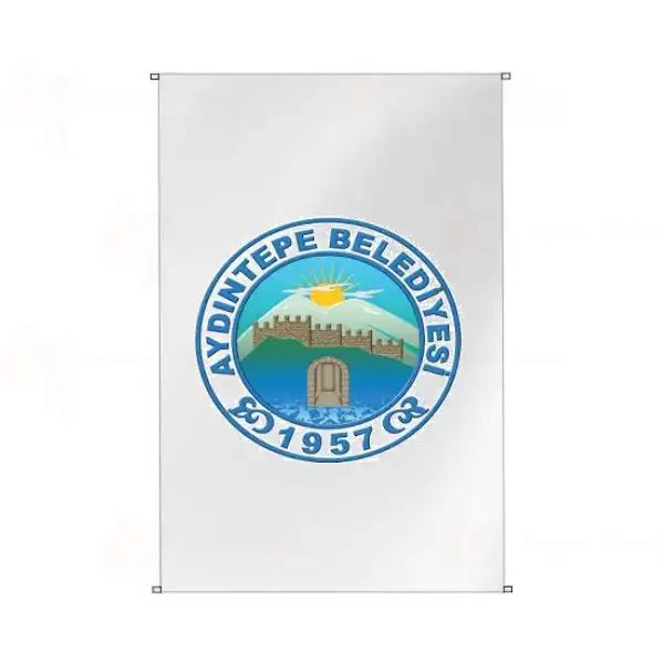 Aydntepe Belediyesi Bina Cephesi Bayraklar