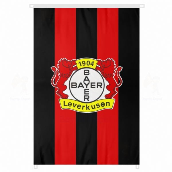 Bayer 04 Leverkusen Bina Cephesi Bayrak retimi ve Sat
