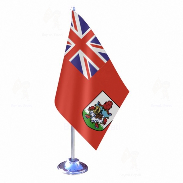 Bermuda Tekli Masa Bayraklar