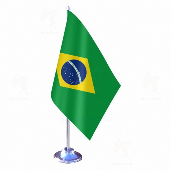 Brezilya Tekli Masa Bayraklar