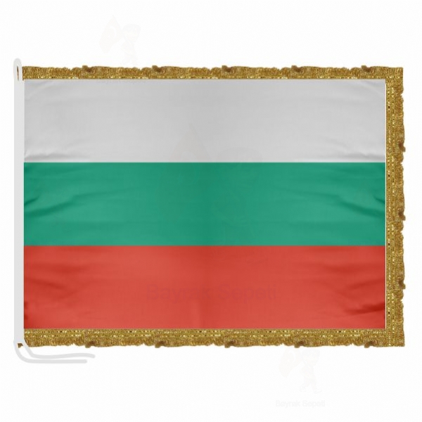 Bulgaristan Saten Kuma Makam Bayra