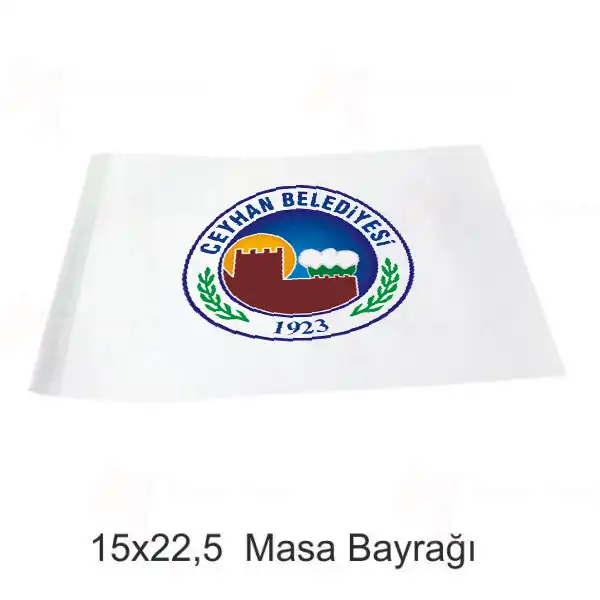 Ceyhan Belediyesi Masa Bayraklar