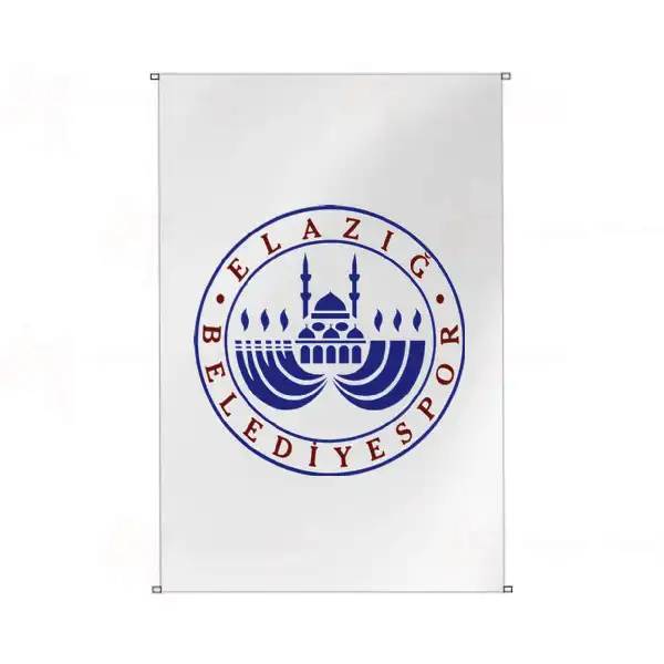 Elaz Belediyespor Bina Cephesi Bayraklar