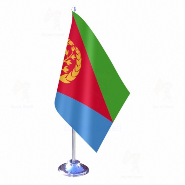 Eritre Tekli Masa Bayraklar
