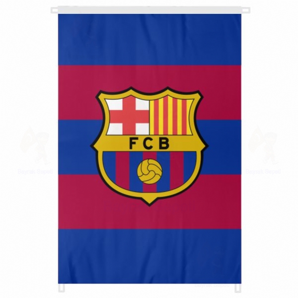 FC Barcelona Bina Cephesi Bayraklar