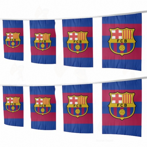 FC Barcelona pe Dizili Ssleme Bayraklar