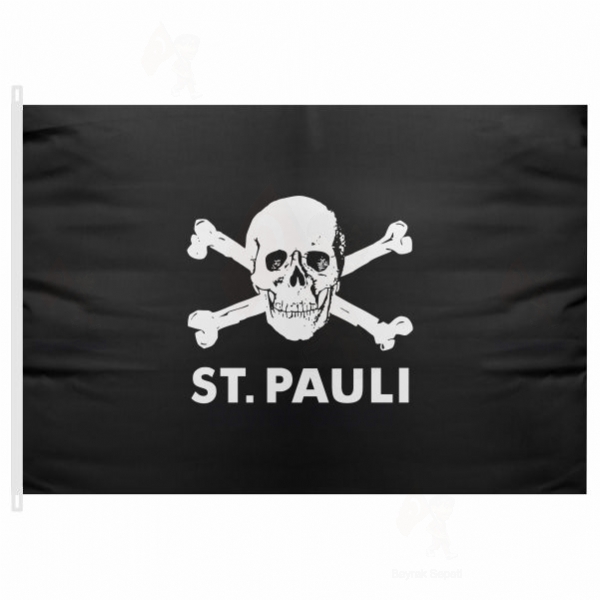 FC St Pauli Skull And Crossbones Bayraklar