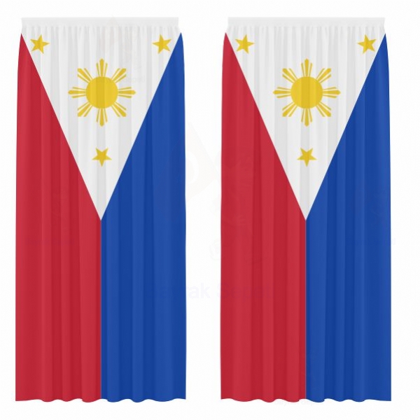 Filipinler Gnelik Saten Perde