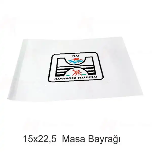 Hamamz Belediyesi Masa Bayraklar