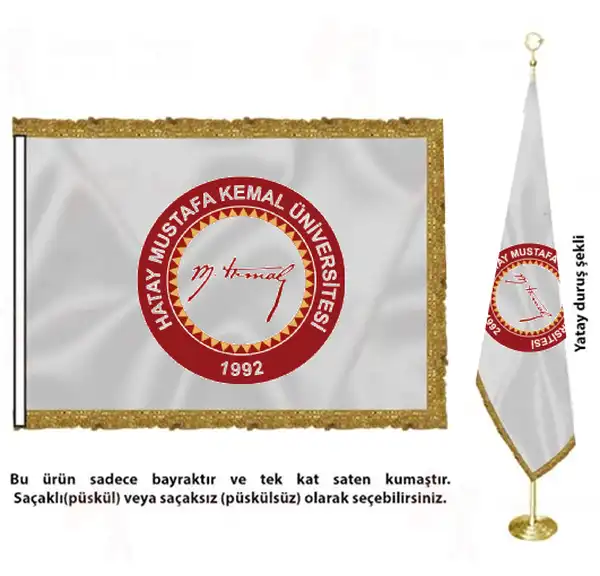 Hatay Mustafa Kemal niversitesi Saten Kuma Makam Bayra