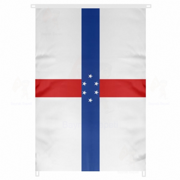 Hollanda Antilleri Bina Cephesi Bayraklar