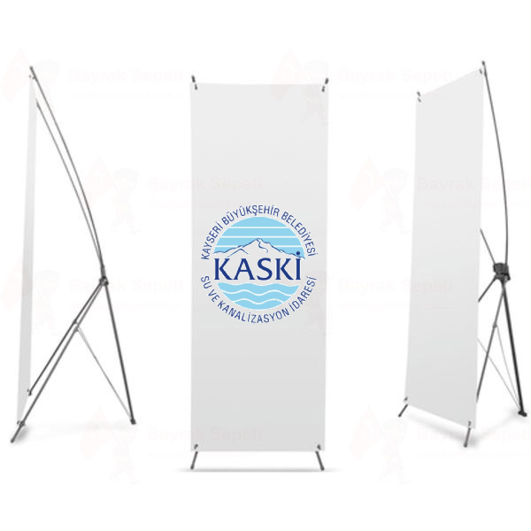 Kayseri Bykehir Belediyesi Su ve Kanalizasyon daresi X Banner Bask