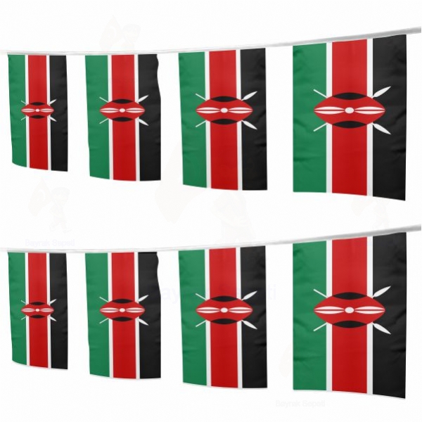 Kenya pe Dizili Ssleme Bayraklar