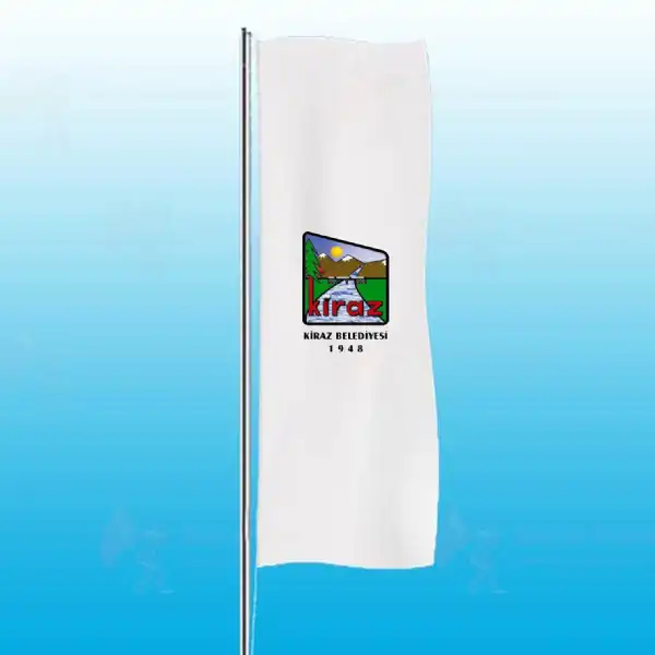 Kiraz Belediyesi Dikey Gnder Bayraklar