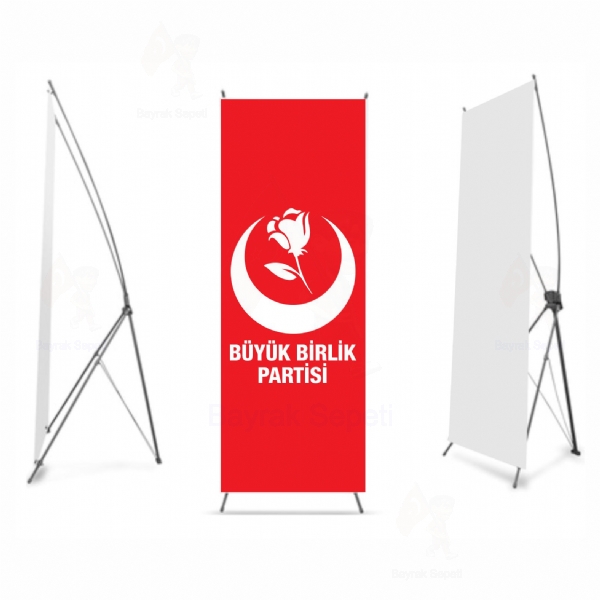 Krmz Byk Birlik Partisi X Banner Bask