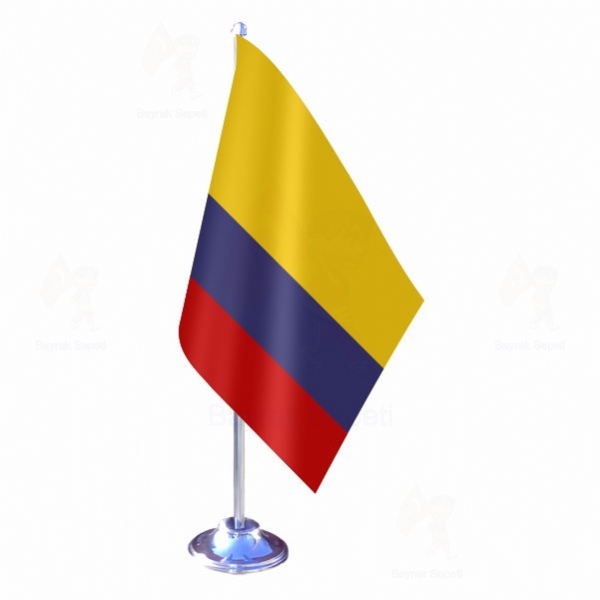 Kolombiya Tekli Masa Bayraklar