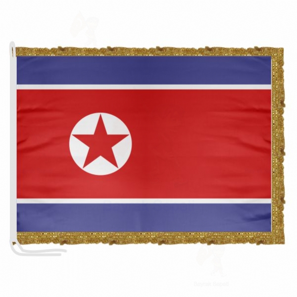 Kuzey Kore Saten Kuma Makam Bayra