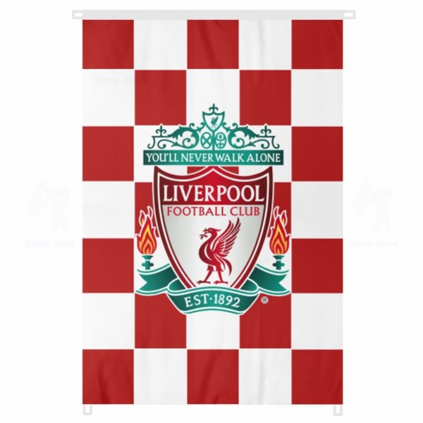 Liverpool FC Bina Cephesi Bayrak eitleri