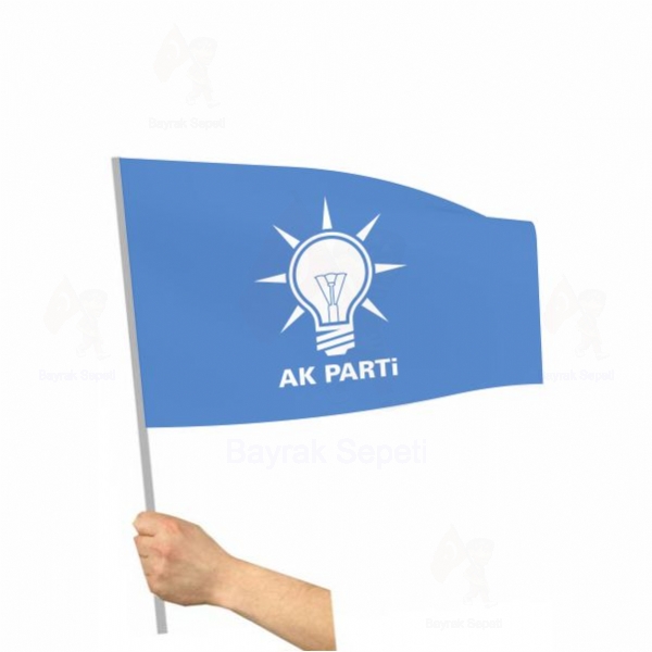 Mavi Adalet ve Kalknma Partisi Sopal Bayraklar