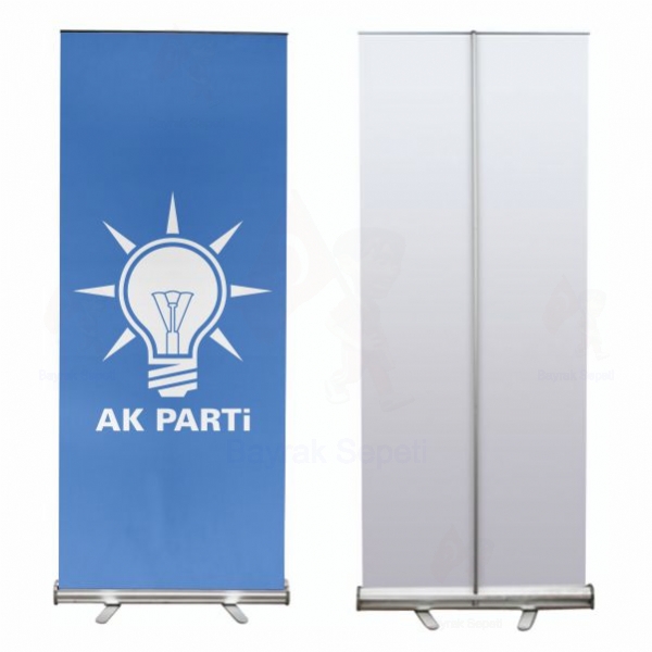 Mavi Ak Parti Roll Up ve Banner