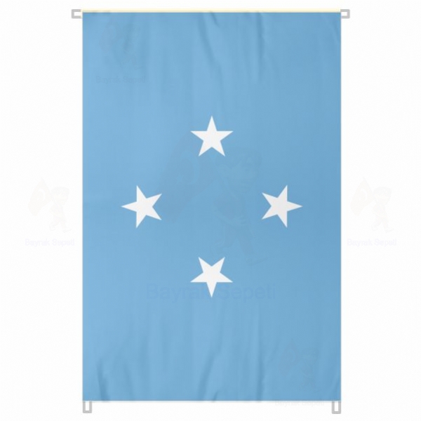 Mikronezya Federal Devletleri Bina Cephesi Bayraklar