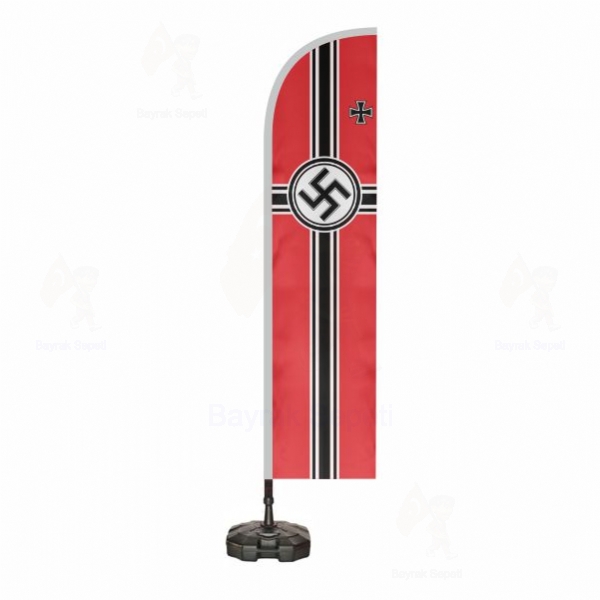 Nazi Almanyas Sava Plaj Bayraklar