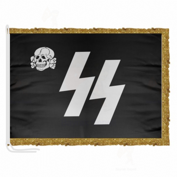 Nazi Waffen Ss Saten Kuma Makam Bayra ls