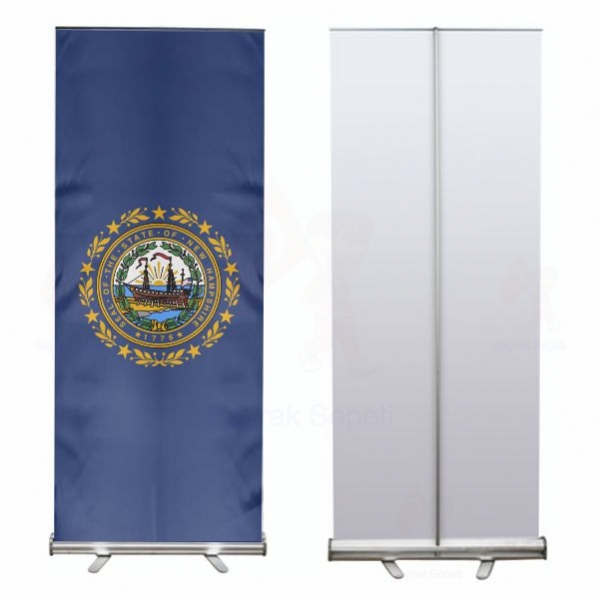 New Hampshire Roll Up ve Banner